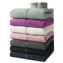 Outdoor couple fleece jacket reversible thickened polar fleece bottoming shirt for women autumn and winter warm coral fleece jacket for men