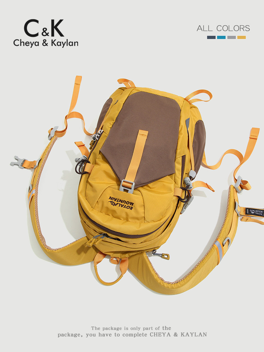 Cheya&Kaylan Men's and Women's Large-Capacity Lightweight Outdoor Hiking and Mountaineering Backpacks, Sports Travel and Leisure Backpacks