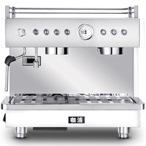 Café KP-1063 double head coffee machine commercial Italian style semi-automatic quantitative high cup electric control coffee milk tea shop used