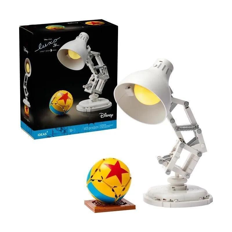 Disney Pixar Small Table Lamp Building Block Assembly Icons Series Educational Toys for Boys and Girls, Ornaments and Gifts Disney Pixar Small Table Lamp Building Block Assembly Icons Series Educational Toys for Boys and Girls, Ornaments and Gifts