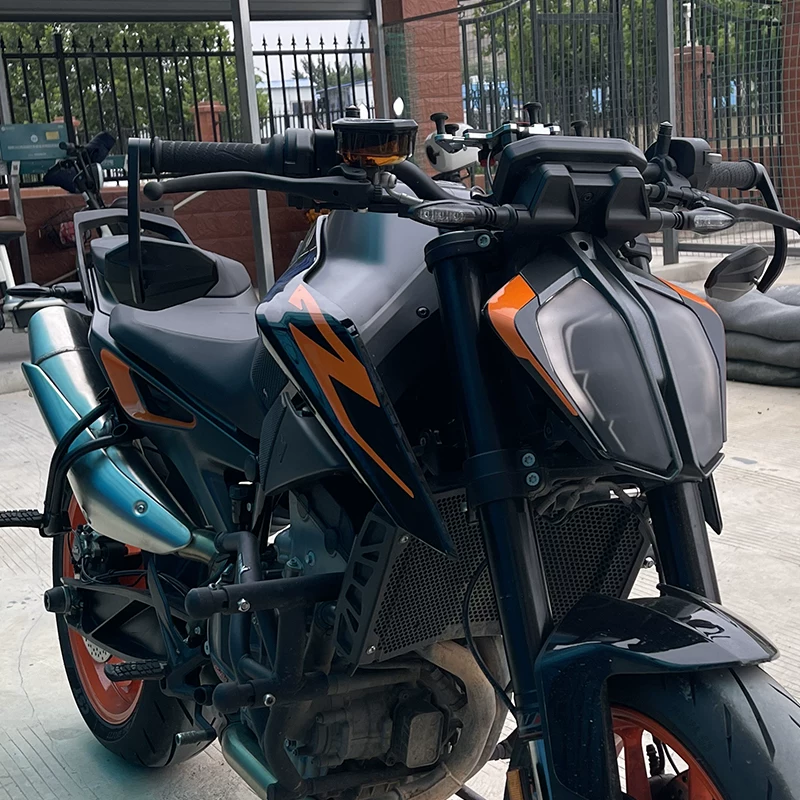 Пригодно для KTM Duke790 890 наклейка, наклейка с принтом латтермы, защитная наклейка, изменение деталей