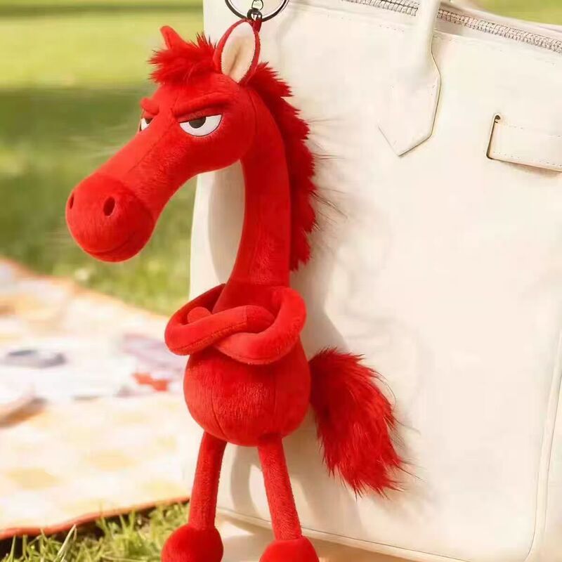 Little Pulling Horse Black Horse Plush Pendant 2026 Year of the Horse Lucky Mascot Doll Keychain Bag Ornament Toy Gift Little Pulling Horse Black Horse Plush Pendant 2026 Year of the Horse Lucky Mascot Doll Keychain Bag Ornament Toy Gift