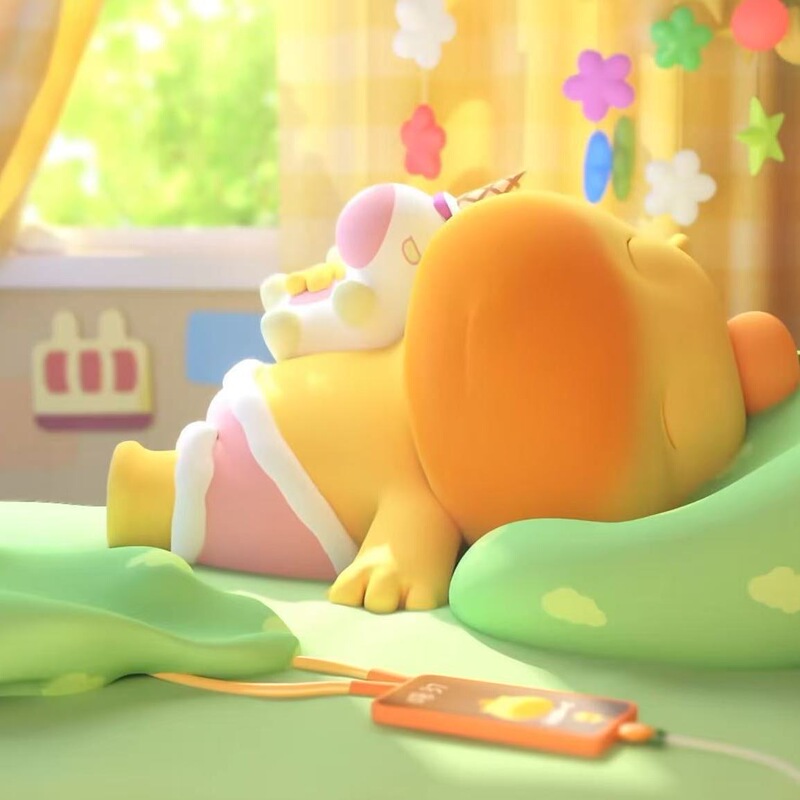 Cute Capybara Lulu Plush Toy Ice Cream Lulu Abebe Cute Capybara Lulu Plush Toy Ice Cream Lulu Abebe