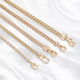 Bag chain accessories, single purchase, high-end bag strap replacement, armpit bag, backpack shoulder strap, cross-body metal chain, portable