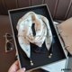 Neck Scarf for Women 2025 New Style Magnetic Buckle Spring Triangular Small Neck Scarf High-End Style to Match with Shirts
