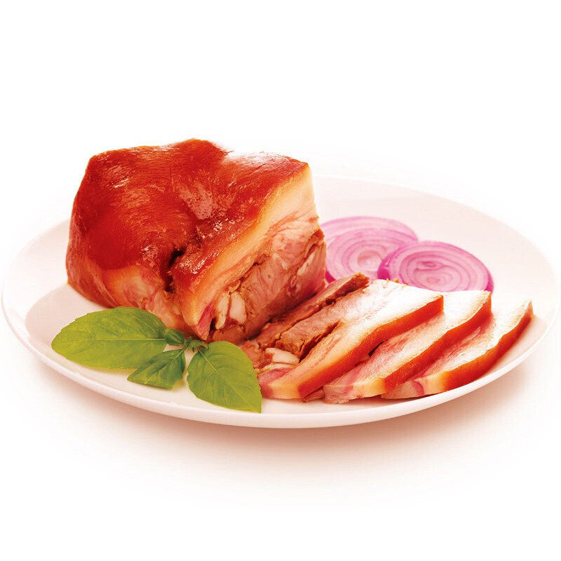 Shuanghui Cooked Pork Head Meat 420g, Crystal Braised Meat 240g, Cold Dish, Braised Food, Ready-To-Eat, Vacuum-Packed, Delicious Side Dish to Accompany Drinks