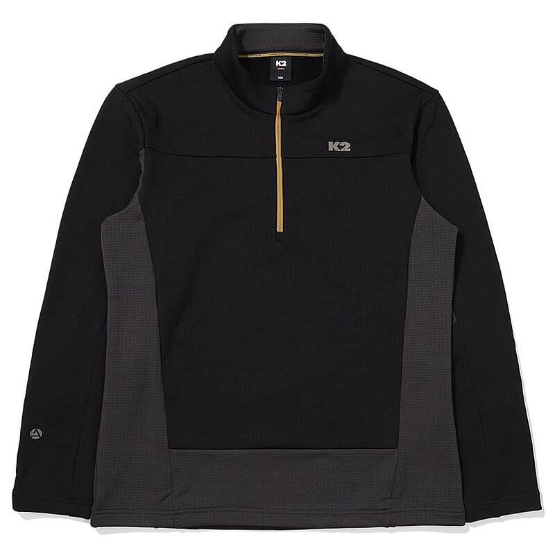 Korean K2 Men's Half-Placket Thick Soft Shell