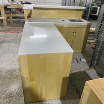 Fruit shop shelves fruit shop cashier washing and cutting table integrated manufacturer direct sales support ordering fruit cutting table cashier