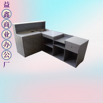 Fruit shop cutting table cutting and washing table bar counter operation table fresh supermarket fruit and vegetable store cashier counter fruit cutting and serving table