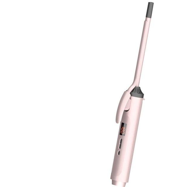 Wool Curling Iron for Long-Lasting Styling Without Damaging Hair, Small Curling Tool, French Wool Curl Cake Curling Iron