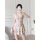 2025 New Style Women's One-Piece Swimsuit, Winter Sexy Conservative Slimming Tummy-Covering Student Beach Hot Spring Vacation Swimwear