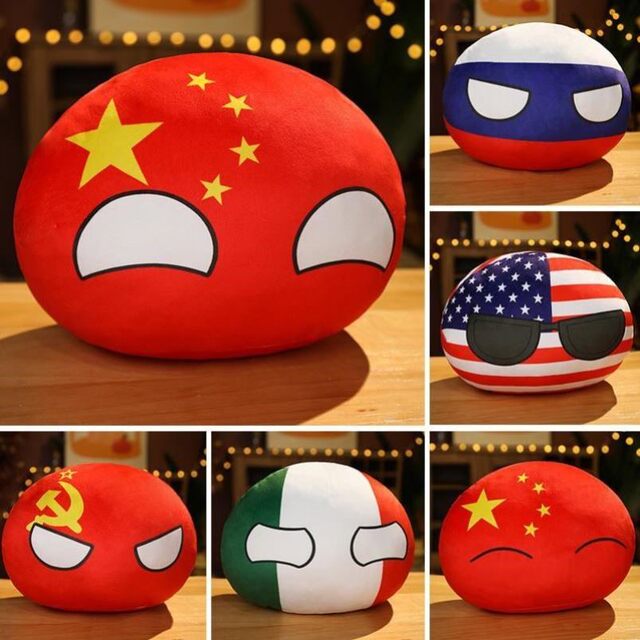 Chinese-Style Plush Pillow Doll Peripheral Products, Pillow Keychain, Poland Ball Pendant, Official Website, Soft and Squeezable Anime Peripheral Pillow