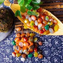 Small stone rain pebble natural pebble-multi-paved fish tank decorated potted trim