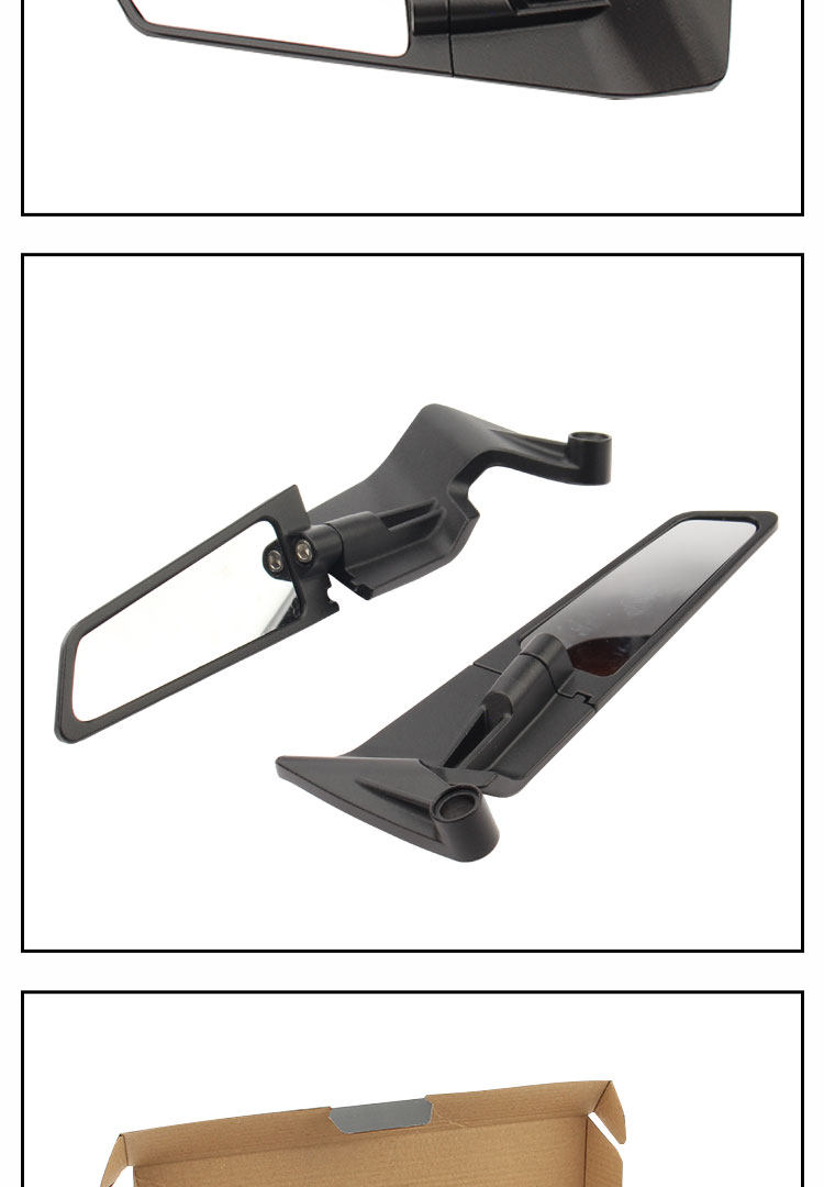 Suitable for No.9 m95c mechanic Mavericks f400t Yadi electric scooter fixed wind wing rearview mirror