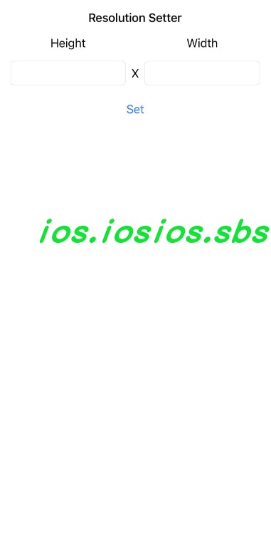 图片[1]-Resolution Setter 1.3 修改分辨率-ipa资源站