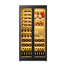 NCT stainless steel wine cabinet customized constant temperature wine cabinet high-end household commercial embedded liquor and foreign wine display cabinet