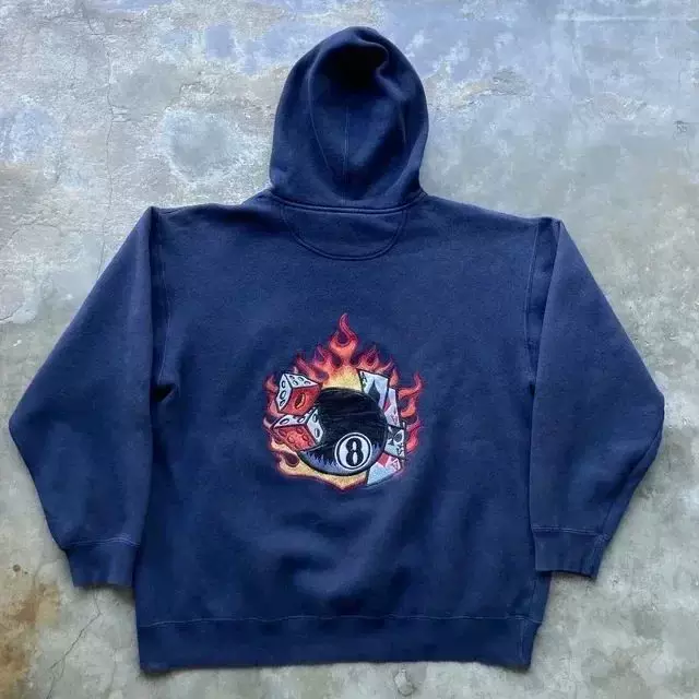 Куртка-худи Zip Hoodie в стиле JNCO Y2K Гарухоку с вышивкой короны