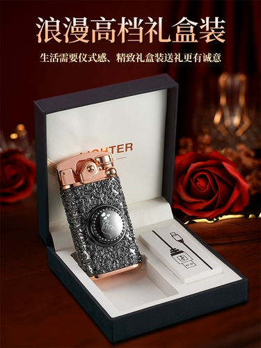 Мужская ветрозащитная высококлассная креативная зажигалка, делается под заказ