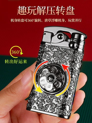 Мужская ветрозащитная высококлассная креативная зажигалка, делается под заказ