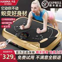 Fat-reducing machine rhythm motivation for lazy people home shaking machine to slim down waist and reduce belly stepper machine for slim waist training