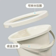 The Elderly Get up at Night Toilet Seat Mobile High-Foot Spittoon Home Bedroom with Lid Deodorant Urine Bucket for Pregnant Women and Children