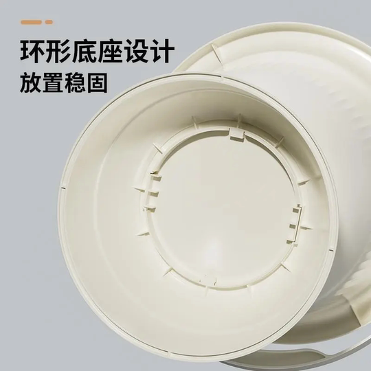 The Elderly Get up at Night Toilet Seat Mobile High-Foot Spittoon Home Bedroom with Lid Deodorant Urine Bucket for Pregnant Women and Children