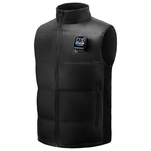 Lumeng Down Vest Men's Hot Oldation Smart Touch Trance Tempret Demprot Demprot Electric Vest