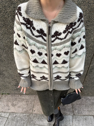 Скандинавский демисезонный свитер, кардиган, скандинавский стиль, увеличенная толщина, оверсайз