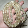 Antiques and miscellaneous natural old white crystal raw stones and old materials straight-cut wheel beads crystal old beads bracelets and toys accessories