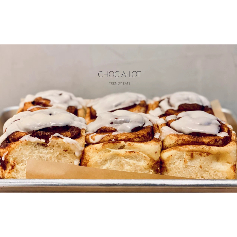 Classic Frosted Cinnamon Rolls