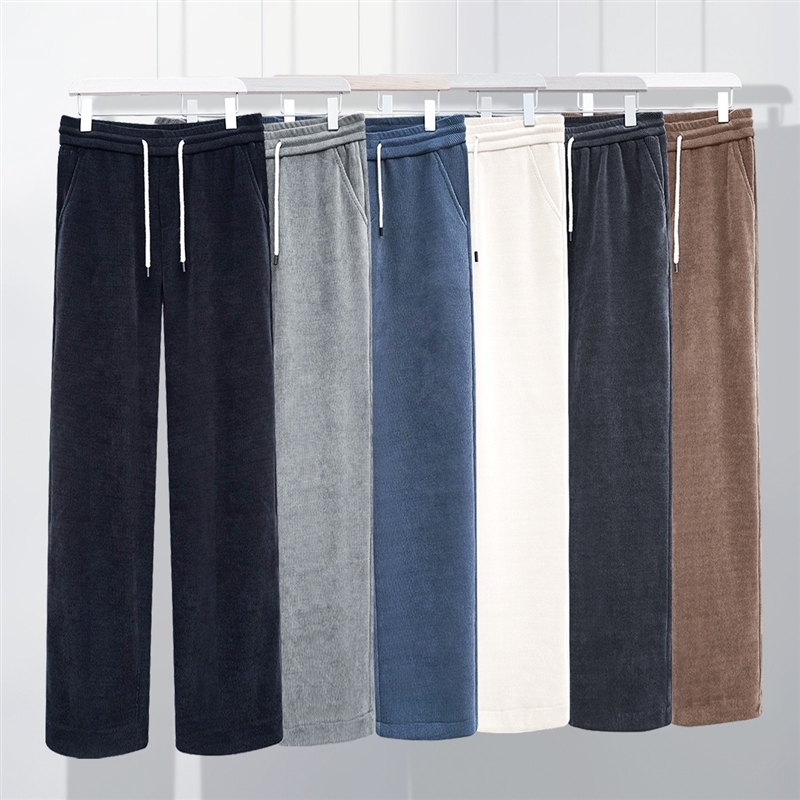 Ming Yue Jinsong flagship store 2022 autumn and winter new men's hundred pairs of lax tub pants