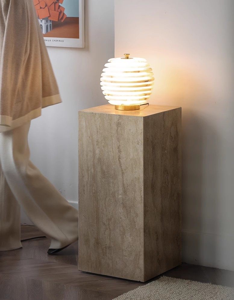 Natural Stone Display Column