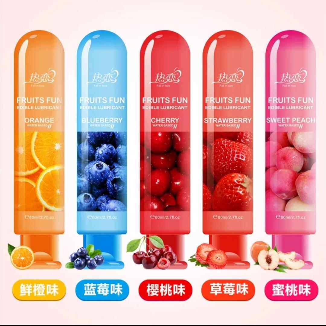 润滑油口娇水私处食用口胶液情趣可水果味舔食免洗人体剂