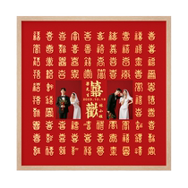 Baixi Tuxi character copy three-dimensional relief as a wedding gift for the newlyweds and besties handmade diy high-end engagement ornaments