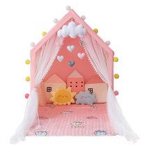 Tent indoor children girl princess toy small tent child baby castle girl