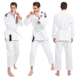 Brazilian Jiu-Jitsu Gi Anti-Wear Clothing for Men and Women, Professional Training Clothing Bjj Gi, Adult Thickened Lightweight Version