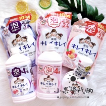 Japan LION King foam childrens plant hand sanitizer replacement supplement with sterilization 450ML495ML800ML