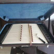 Manufacturer Direct 8 Sound small Yangqin Upper width 50 Lower width 80 Portable Xiaoyangqin Send Box Qin Bamboo Wrench