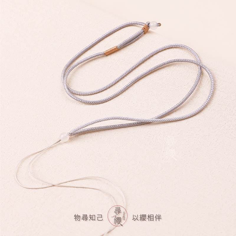 Xunying Handmade Braided Clavicle Chain Women's Necklace Rope Simple Pendant Cord Baby Children's Jade Pendant Hanging Cord