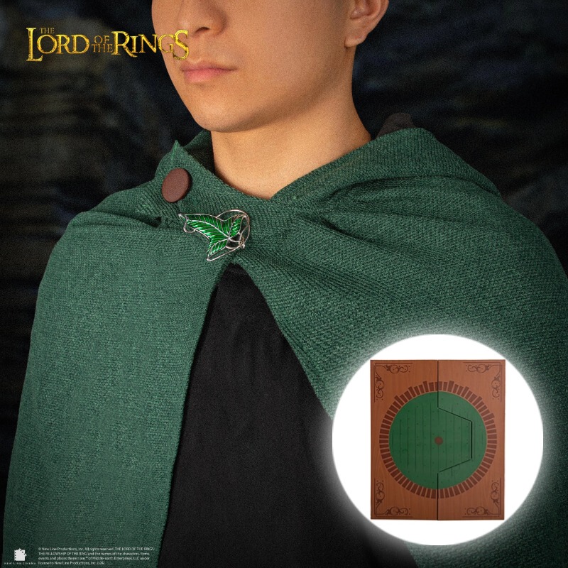 Cinereplicas Official Lord of the Rings Hobbit Merchandise Cosplay Elf Cloak Ringwraith Squad Cape