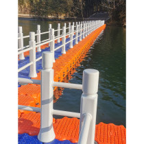 Floating platform floating box river floating row surfing fishing offshore engineering yacht dock motor boat