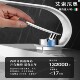 Italian Aisino White Minimalist Waterfall Creative Bathroom Washbasin Stainless Steel Hot and Cold Water