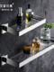 Italian Aisino Bathroom Glass Shelf 304 Stainless Steel Bathroom Wall-Mounted Washbasin