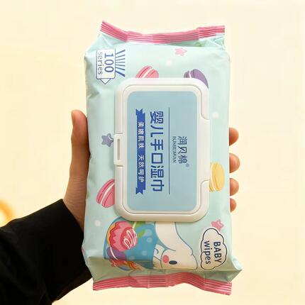 EDI纯水婴儿湿巾10道净化超纯水无添加宝宝手口专用湿纸巾