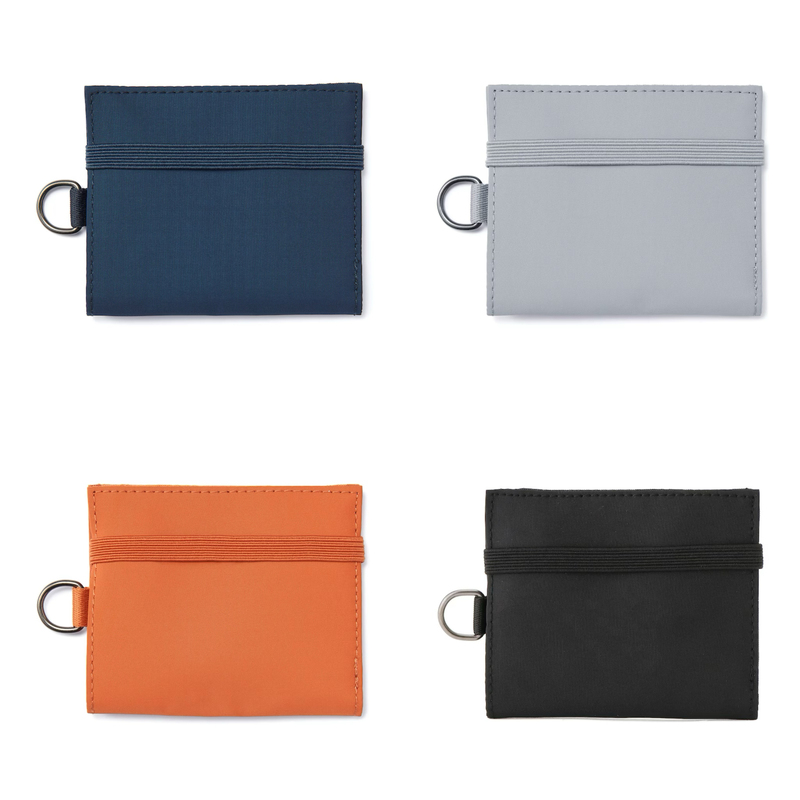 Muji Wallet Solid Color Key Card Zipper Small Storage Bag for Business Trips and Travel Portable Coin Purse Muji Wallet Solid Color Key Card Zipper Small Storage Bag for Business Trips and Travel Portable Coin Purse