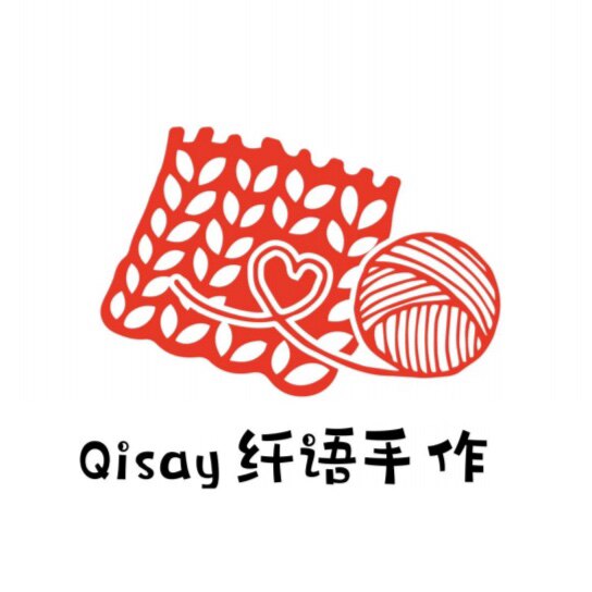 Qisay纤语手作的LOGO