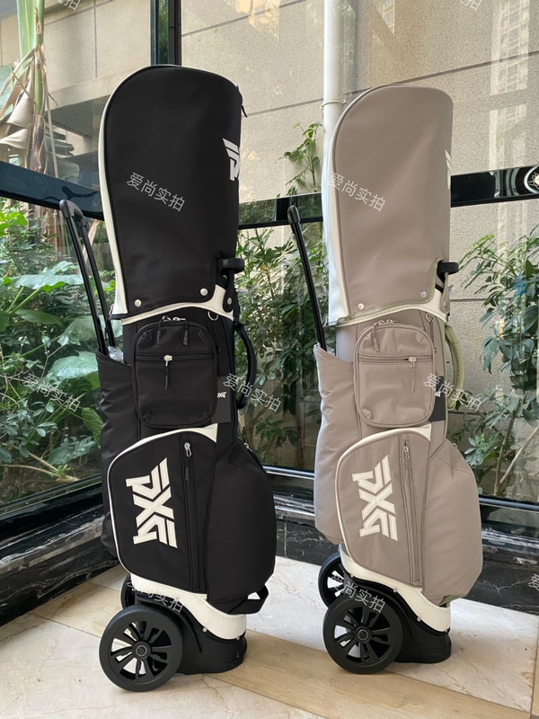 New Golf Bag for Men and Women, Couple Style Golf Bag, Lightweight Waterproof Fabric, Push Wheel, Pull Rod, Club Bag New Golf Bag for Men and Women, Couple Style Golf Bag, Lightweight Waterproof Fabric, Push Wheel, Pull Rod, Club Bag
