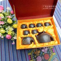 Guangxi Cement Tao Guilin Mountain Mountain Scenery Rhinoshan Made-style Gongfu Tea with Ethnic Characteristics for Business Gift