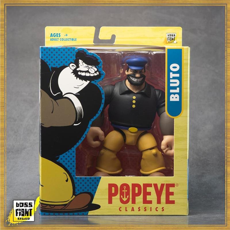 [in Stock] American Version, Officially Licensed Bfs 1/12 Series Popeye, Boopie, Pluto, Etc. 6inch