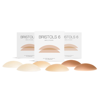 Bristols 6 Nippies Skin Sken Speed ​​Bsix BSIX НЕ -Трэция Стелс -силиконовый анти -концерт наклеивание молока лето